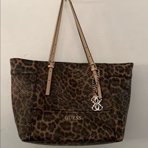 Cheetah Print GUESS purse